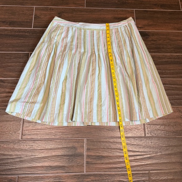 Talbots Vertical Striped Skirt Size 16W Multicolor - Picture 4 of 6